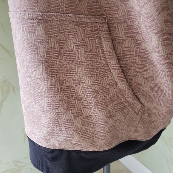 COACH SIGNATURE REXY HOODIE:NWT KHAKI MEDIUM CF608 - Picture 9 of 13